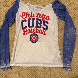 Chicago Cubs Baseball Long Sleeve Shirt
